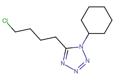 5-(4-Chlorobutyl)-1-cyclohexanyl tetrazole